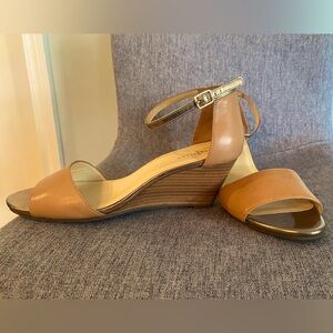 Cole Haan wedge sandals size 8